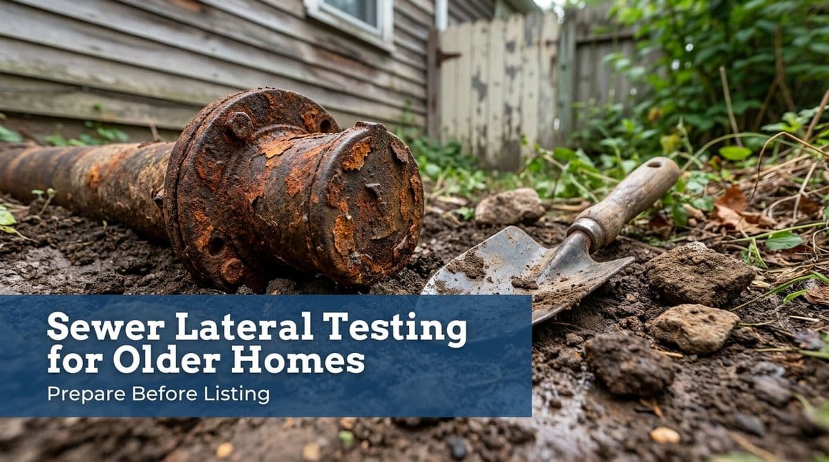 Sewer Lateral Testing for Older Homes Before Listing image