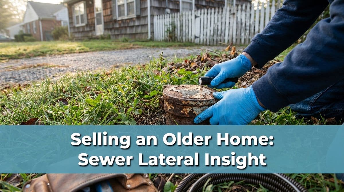 Selling an Older Home: What to Do with the Sewer Lateral image