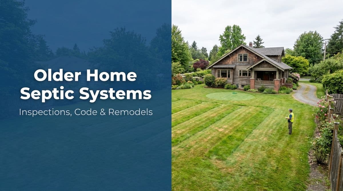 Older Home Septic Systems: Inspections, Code & Remodels image